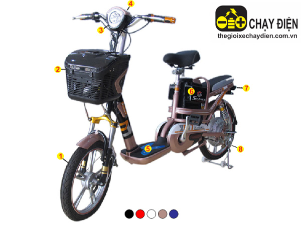 Xe đạp điện Suzika K1 chính hãng
