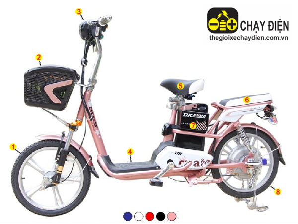 Xe đạp điện Đào Khôi DKbike Emmy chính hãng