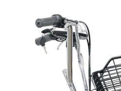 tay lái Xe đạp điện Asama EBK 002R với khoảng cách phù hợp