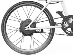 Động cơ và bánh sau xe đạp điện trợ lực Xiaomi Yunbike C1