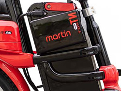 Hộp bình Xe đạp điện Martin EB 325 có thể tháo lắp một cách dễ dàng