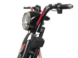 Đèn pha Xe đạp điện Alpha M133 12A với khả năng chiếu sáng tuyệt vời