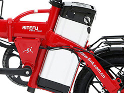Pinlithium Xe đạp điện gấp FMT CITY ELF (TDT1701Z) cung cấp năng lượng