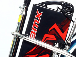 Bình ắc quy Xe đạp điện Bmx Inox 18inch Plus được làm từ nhựa tổng hợp