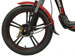 Bánh trước xe đạp điện DTP Skybike với vành đúc hợp kim