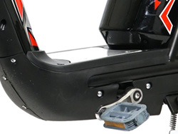 Để chân Xe đạp điện EV S9 SPORT với khoảng cách phù hợp