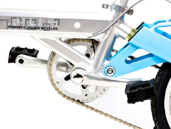 Bàn đạp Xe đạp điện gấp thân sau FMT TDW0701-NZ với khoảng cách phù hợp