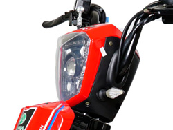 Đèn pha Xe đạp điện Alpha A9 Plus với khả năng chiếu sáng cao