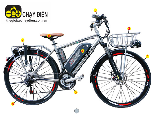 Xe đạp điện AZI E-bike 700C