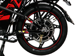 Động cơ Xe đạp điện AZI Bike 18 inch với công suất 250W