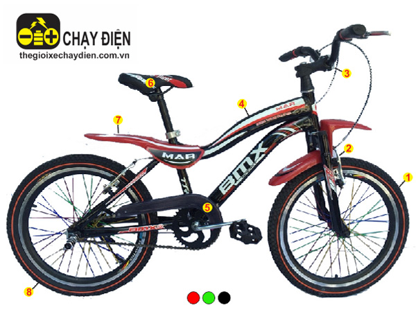 Xe đạp cân bằng BMX 2 trong 1 dành cho trẻ em