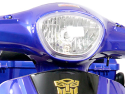 Đèn pha Xe 3 bánh điện Lixi Pro với khả năng chiếu sáng hoàn hảo