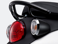 Đèn hậu dễ quan sát của Xe máy điện Honda Q1