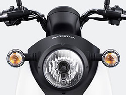 Đèn pha Xe máy điện Honda Q1 với thiết kế thời trang