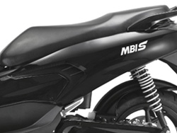 Yên Xe máy điện Dkbike MBI S với thiết kế nguyên khối